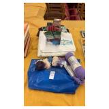 Lot of Yarn, Ribbon and Sewing Items