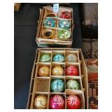 Vintage Christmas ornament lot