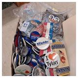 Collection of vintage American political campaign