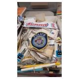 Lot of stickers, and patches