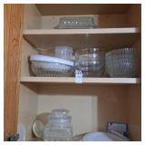 Anchor Hocking Wexford clear pressed glass