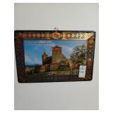 German tin wall calendar