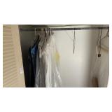 Closet Contents, Clothes Bags, Bedding, etc.