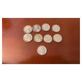 Lot of 9 1930s & 40s Nickels