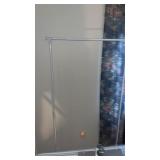 Pair of White Garment Racks