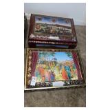 Two Empty Tin German Candle Boxes