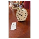 Vintage MCM Swiza 8 Wind Up Alarm Clock Egg