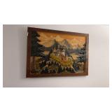 GIANT WOODEN GERMAN SOUVENIR NEUSCHWANSTEIN