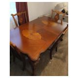 Ashley Furniture table and 4 chairs with extra
