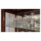 Lot of Assorted Wine Glasses, Drinking Glasses