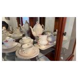 Spodes Jewel Copeland Billingsley Rose Tea Set