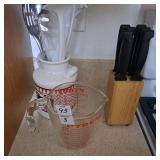 Pyrex measuring cup rogers pro cut stainless