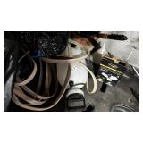 Pump Sprayer, Hand Tools, and Fence Posts