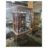 Wine rack display rack 38in x 18in. X 79in. Tall