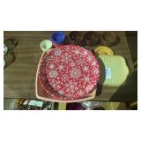 Plastic Serving Platters, ramekins