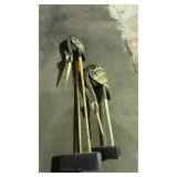 Hand carved bird sculptures 46 " h & 31 ï¿½ h