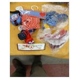 Doll clothes valentines lot