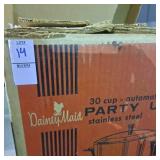 Dainty maid 30 cup automatic party urn