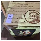 Vintage 1985 Enesco Thomas Nast Musical Santa