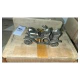 Pewter Car Model 1909 Stanley Steamer