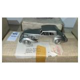 Pewter Car Model 1937 Cord 812