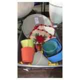 Plastic Mugs and Flatware