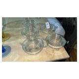 Clear Glass Soup Bowl Set 5pc