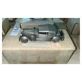 Pewter Car Model 1930 Packard Convertible