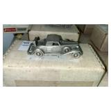 Pewter Car Model 1932 Chrysler Roadster