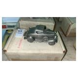 Pewter Car Model 1932 Chevrolet Sport Roadster