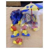 Doll clothes rainy day lot