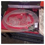 Christmas story large oval canape, large