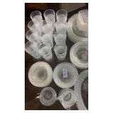 Anchor Hocking Miss America Clear depression