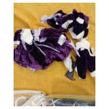 Doll clothes purple outfits