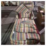 William Allen Inc. ?  striped chaise lounge