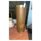 Vintage Decorated Parchment Lamp