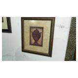 2 Vintage Framed Prints