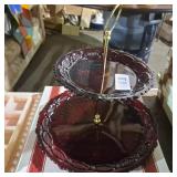 Avon 1876 Cape Cod Collection 2 tier server