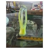 Blown glass vase 8.5 in. Tall