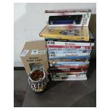 Dvd and night light lot