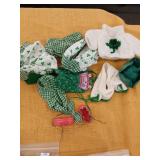 Doll clothes St. Pattys lot