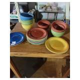 Swirl stoneware set by Tabletops Avenue