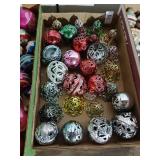 Vintage glass Christmas ornament lot