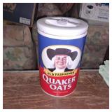 Vintage 1997 QUAKER OATS Ceramic Cookie Jar 120th