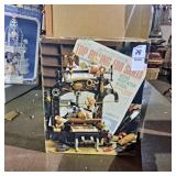 Enesco Top Billing For Santa Printing Press