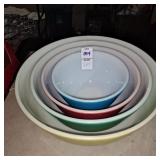 Pyrex Primary Colors Nesting Mixing Bowl set