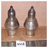 Vintage Duchin STERLING SILVER Salt & Pepper SET