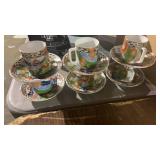 Japanese tea cups & saucers