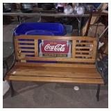 Antique "Drink Coca-Cola Fountain Service" park