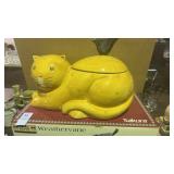 Ceramic Cat Cookie Jar